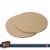 120 Sheets Unbleached Non-stick 8 Round Parchment Paper, Baking Paper Sheets Perspective: top