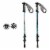 Outbound Lightweight 19 In Aluminum Snowshoes Kit with Poles & Carrying Tote Bag Perspective: top