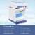 Costway Electric Ice Shaver Machine Tabletop Shaved Ice Crusher Ice Snow Cone Maker Perspective: top