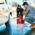 Costway 2030PSI Electric Pressure Washer Cleaner 1.7 GPM 1800W with Hose Reel Red Perspective: top