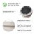 Glitzhome Oversized Faux Ceramic Pot Planter Perspective: top
