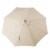 Glitzhome Aluminium Self Tilt Market Patio Umbrella - Beige Perspective: top