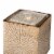 Glitzhome Ceramic Square Pot Outdoor Fountain Perspective: top