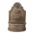 Glitzhome 37.25 Inch H Freestanding Electrical Fountain with Lights, Antique European Style Perspective: top