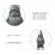 Glitzhome Standing Gnome Garden Statue Perspective: top