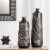 Glitzhome Boho Elegant Decorative Metal Table & Floor Vases Perspective: top