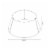 Glitzhome Metal Santa Bell Tree Color - Red Perspective: top