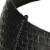 Glitzhome 26 Inch Diameter Black Metal Weave Tree Collar Perspective: top