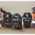 Glitzhome Set of Three 7 Inch Tall Halloween Wooden Tombstone Table Sign Perspective: top