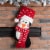 Glitzhome 19 Inch Length Hooked Stocking, 3D Penguin Perspective: top