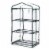 Glitzhome 49.25 Inch Tall Portable PVC Greenhouse, 3 Tier Perspective: top