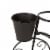 Glitzhome Metal Bicycle Shape Planter - Black Perspective: top