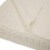 Glitzhome Classic Knitted Acrylic White Throw Blanket Perspective: top