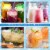 Costway Electric Snow Cone Machine Ice Shaver Maker Shaving Crusher Dual Blades Perspective: top