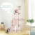 56'' Cat Tree Kitten Pet Play House Furniture Condo Scratching Posts Ladder Beige Perspective: top