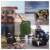 5 Gallon 20L Jerry Fuel Can Steel Gas Container Emergency Backup w/ Spout Green Perspective: top