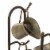 Glitzhome Galvanized Metal Pitcher Fountain Perspective: top