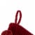 Glitzhome 24 Inch Length Knitted Snowflake Acrylic Christmas Stocking Perspective: top