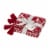 Glitzhome Knitted Snowflake Acrylic Tassels Throw Blanket Perspective: top