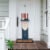Glitzhome Wooden Patriotic Uncle Sam Hanging Porch Sign Perspective: top