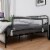 Gymax 59’’ Breathable Baby Children Toddlers Bed Rail Guard Safety Swing Down Gray Perspective: top