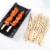 Noa Store 200 Bamboo Skewers 4 Inch, Wooden Paddle Picks Perspective: top