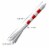 Noa Store 3 1/4  Plastic Golf Tees - 150 Tees in Bulk - White and Red Perspective: top