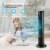 Costway 40 Inch Oscillating Tower Fan with 3 Wind Modes & 4 Wind Speeds Perspective: top