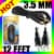 12 FT CAR AUDIO 3.5MM JACK AUX AUXILIARY CABLE IPOD MP3 AUDIO MALE PLUG ADAPTER Perspective: top