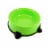 Pet Food Bowl Non Skid Feeding Dish Dog Cat Water Food Feeding Plastic Plate 9 Perspective: top