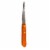 2 Grapefruit Knives Stainless Steel Dual Serrated Edge Blade Knife Citrus Fruit Perspective: top