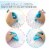 2 PC Correction Tape Liquid Paper Correct  Applies Dry Tear Resistant Dispenser Perspective: top