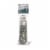 12 Shower Curtain Hooks Rings Stainless Steel Roller Glide Balls Metal Clip Rod Perspective: top