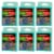 720ct Multicolor Thumb Tacks 3/8 Round Flat Push Pin Cork Board Office Bulletin Perspective: top