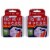 38 Pc First Aid Kit To Go Emergency Home Medical Minor Wound Care Compact 2 Case Perspective: top