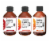 Gusteau's - Bakery Emulsion Combo Pack, (Strawberry, Passion Fruit, Honey Nut), 4 oz each Perspective: top