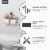 Bamboo Double Dual Toilet Paper Holder with Shelf Perspective: top