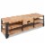 vidaXL 3 Piece Living Room Furniture Set Solid Acacia Wood Perspective: top