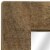 vidaXL Mirror Solid Mango Wood 19.7 x31.5 Perspective: top