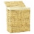 vidaXL 4 Piece Bathroom Set Water Hyacinth Perspective: top
