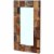 vidaXL Mirror Solid Reclaimed Wood 31.5 x19.7 Perspective: top