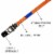 SafeStrap Orange 20ft Ratchet Straps - 3500lbs Capacity - Set of 4 Perspective: top