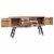 vidaXL Side Cabinet 55.1 x11.8 x29.5 Solid Teak Perspective: top