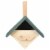 vidaXL Bird Houses 4 pcs 9.4 x6.3 x11.8 Firwood Perspective: top