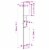 vidaXL Bathroom Cabinet Black 12.6 x10 x74.8 Engineered Wood Perspective: top