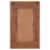 vidaXL Mirror with Buddha Cladding 19.7 x31.5 Solid Reclaimed Wood Perspective: top