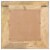 vidaXL Mirror 19.7 x19.7  Solid Mango Wood Perspective: top