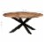 vidaXL Dining Table Round 68.9 x29.5 Acacia Wood with Honey Finish Perspective: top