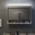 vidaXL LED Bathroom Mirror Cabinet White 31.5 x5.9 x23.6 MDF Perspective: top