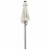 vidaXL Parasol with LED Lights Sand 78.7 x83.1 Aluminum Perspective: top